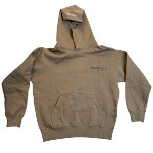 Fear Of God Essentials Hoodie Size 12 Taupe Hooded Sweatshirt NWT